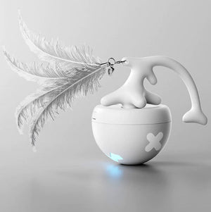 Feather Chase Ball With Glow
