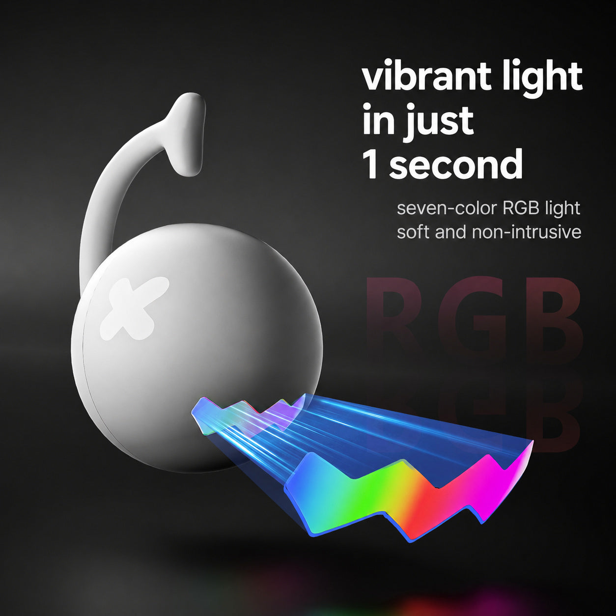 Feather Chase Ball With Glow