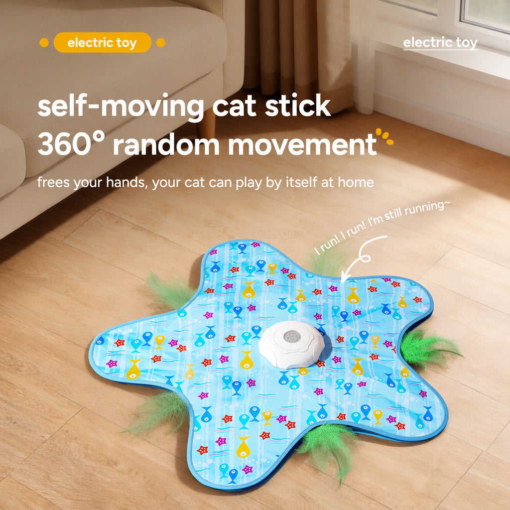 Automatic Hide-and-seek Cat Teaser
