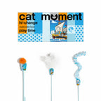 Long-reach Feather Wand Toy