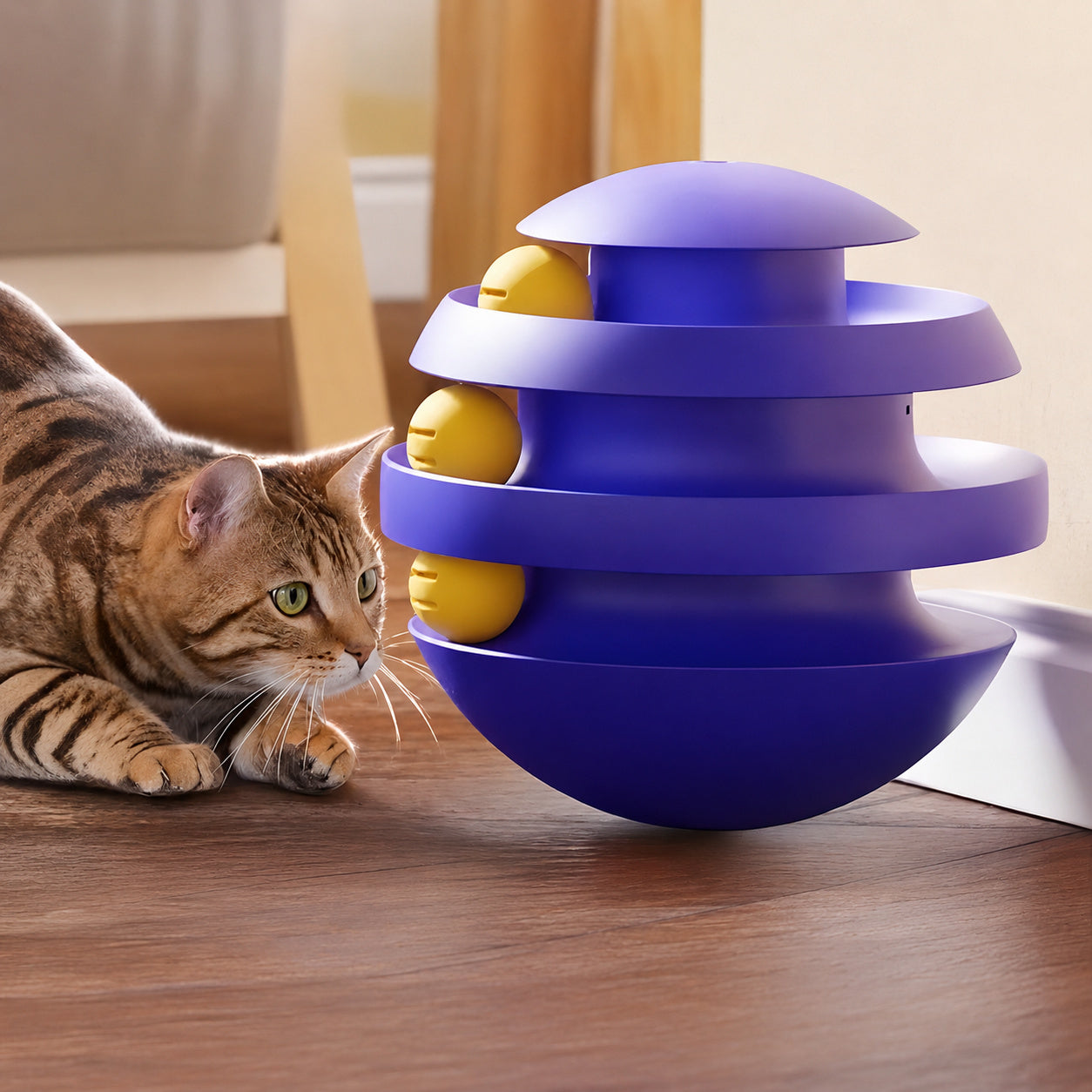 Wobble Planet Cat Track Toy