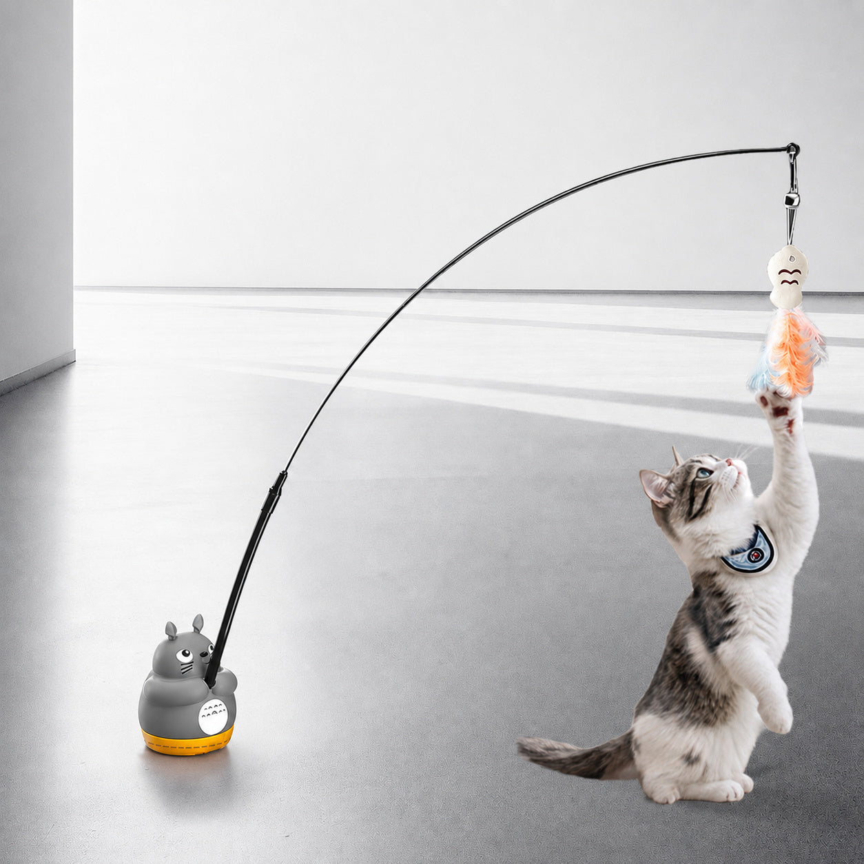 Interactive Bell Cat Teaser Wand