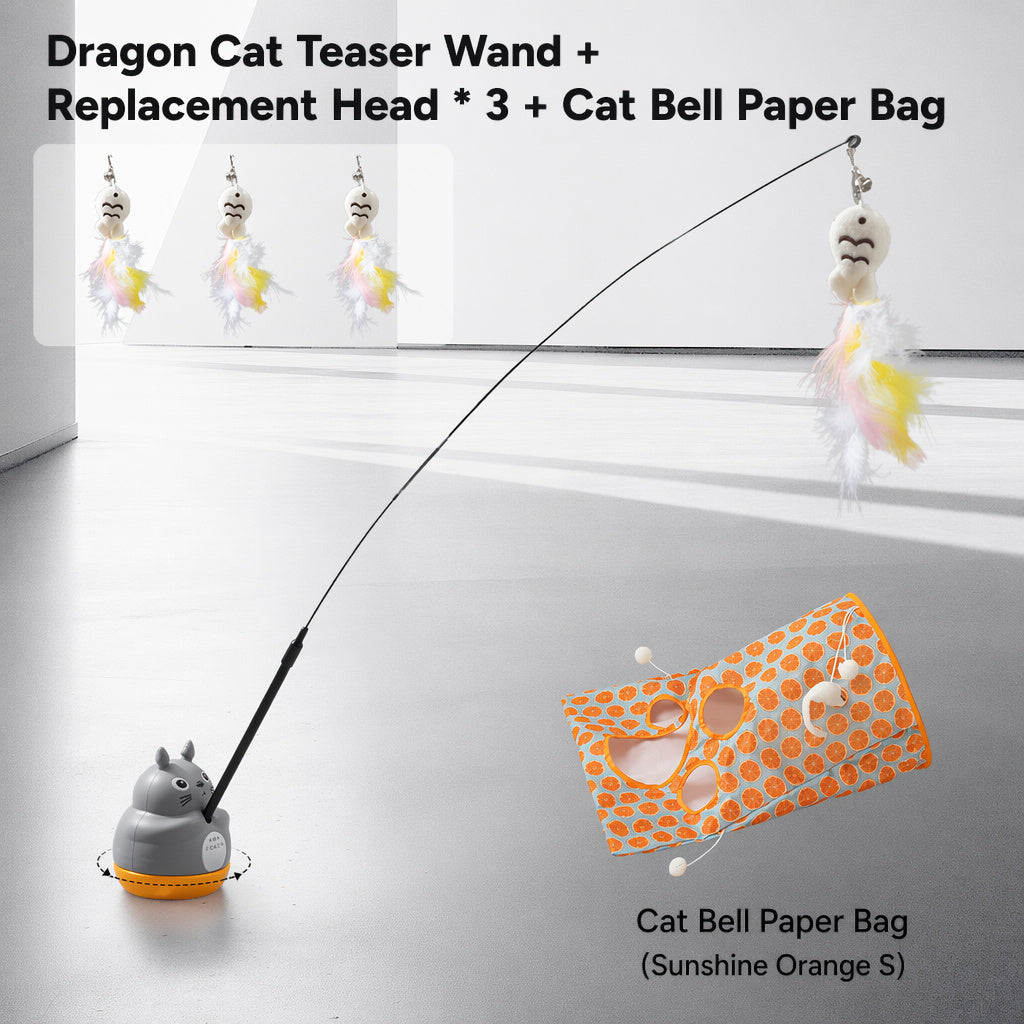 Interactive Bell Cat Teaser Wand