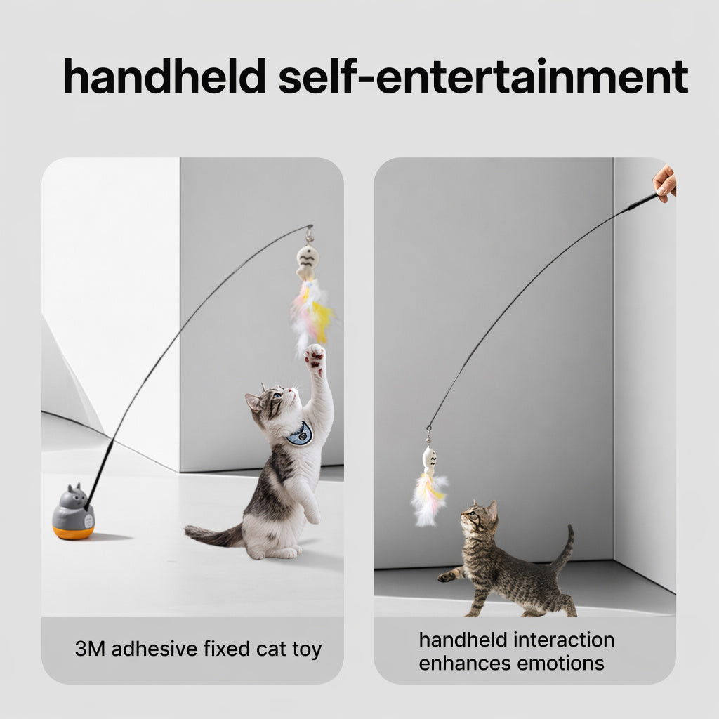 Interactive Bell Cat Teaser Wand