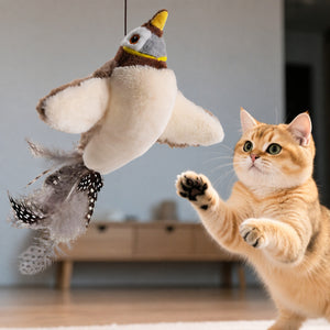 USB Rechargeable Chirping Cat Teaser