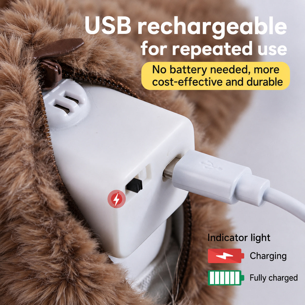 USB Rechargeable Chirping Cat Teaser