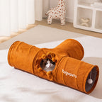 Cozy Tunnel Cat Cave