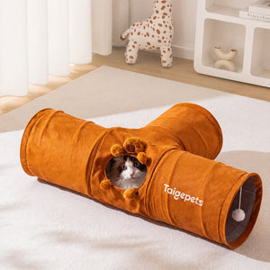 Cozy Tunnel Cat Cave