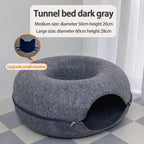 Donut Tunnel Cat Cave Lounger