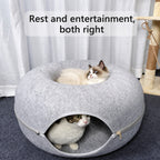 Donut Tunnel Cat Cave Lounger