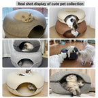 Donut Tunnel Cat Cave Lounger