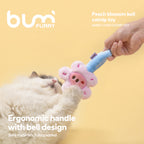 Peach Blossom Catnip Rattle