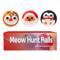 Handcrafted Wool Holiday Cat Balls