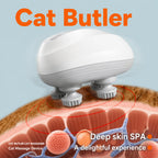 Rotating Silicone Head Massager