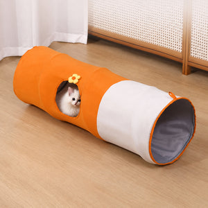 Collapsible Cat Tunnel Bed