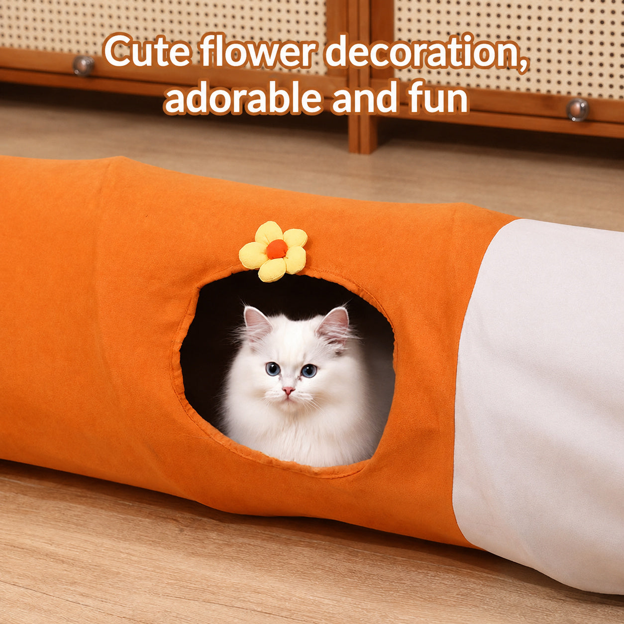 Collapsible Cat Tunnel Bed
