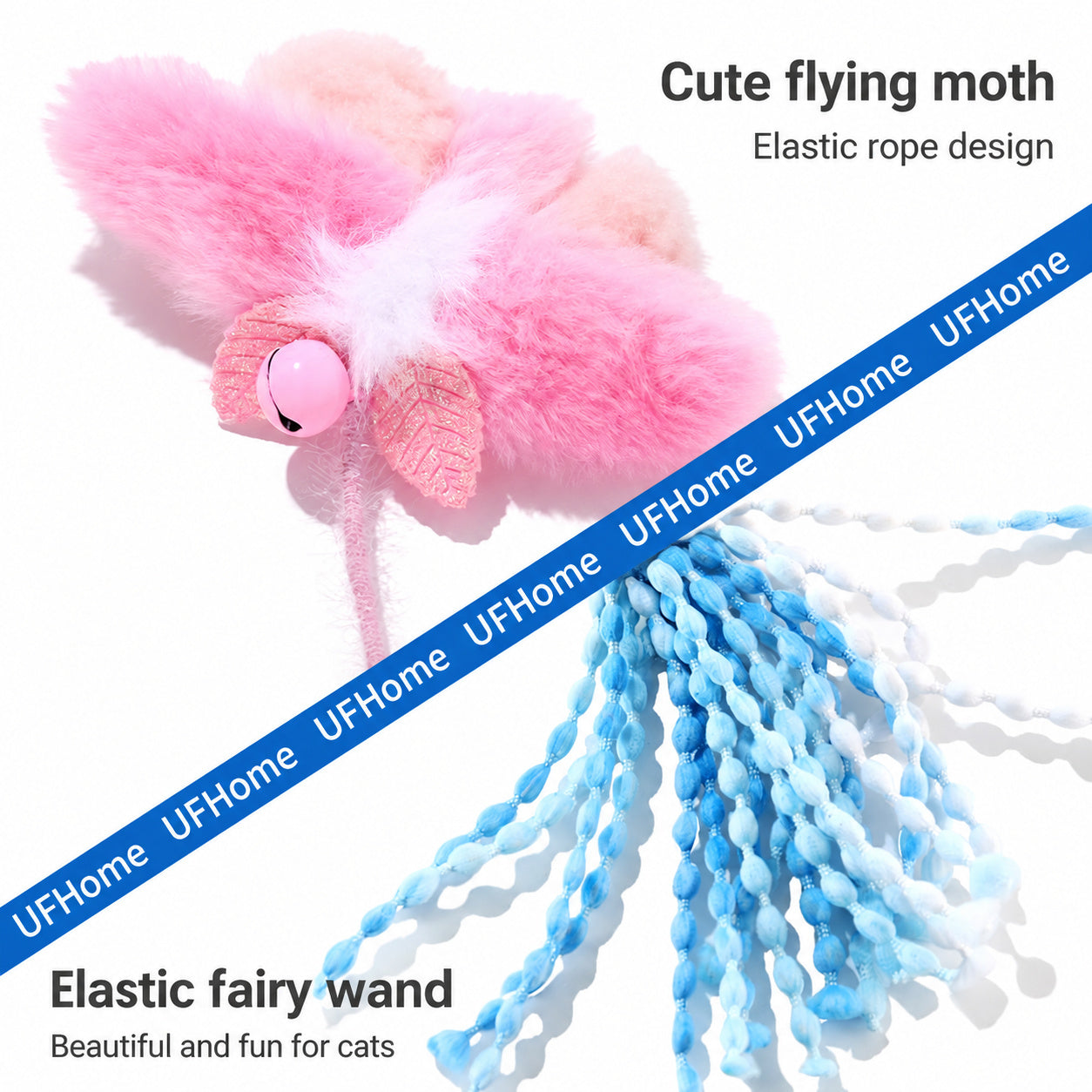 Pastel Flutter Cat Wand