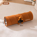 Foldable Suede Cat Tunnel