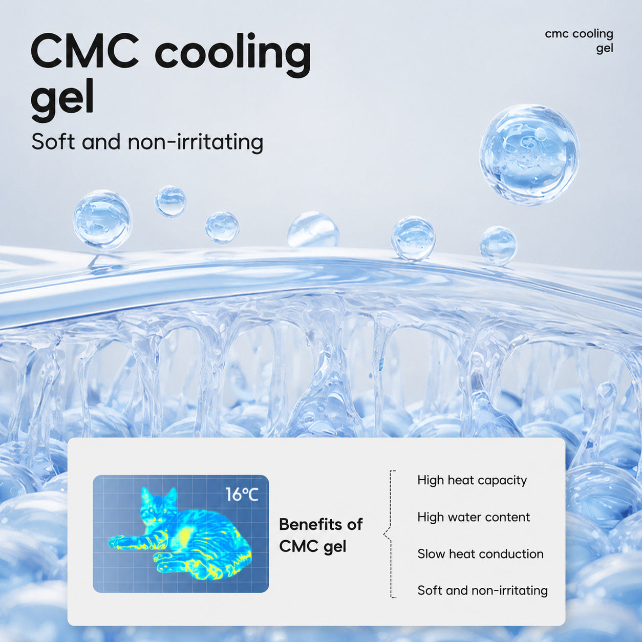 Cooling Gel Cat Tunnel Bed