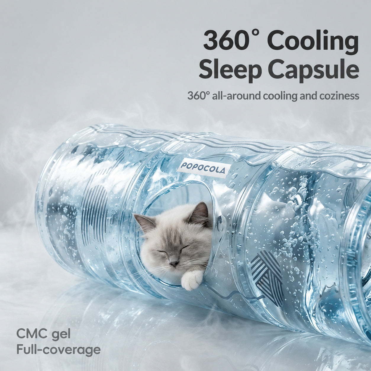 Cooling Gel Cat Tunnel Bed