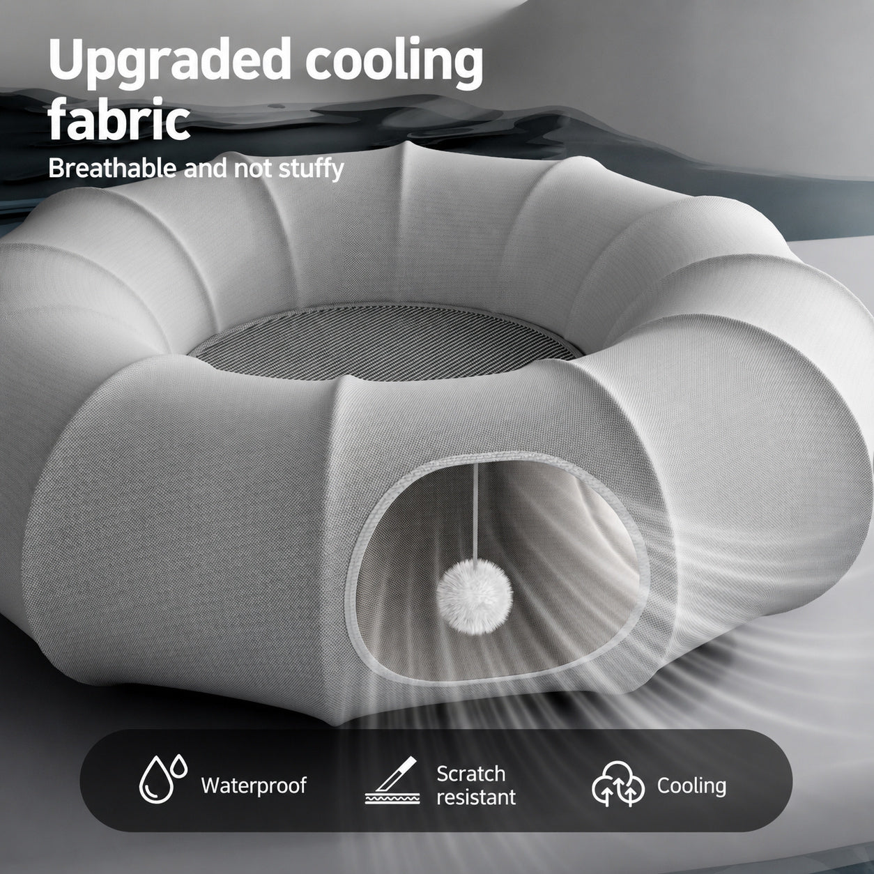 Cool Ring Cat Tunnel Bed