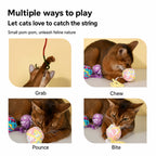 Hand-woven Cat Bell Balls