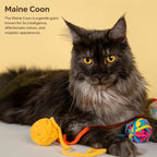 Hand-woven Cat Bell Balls
