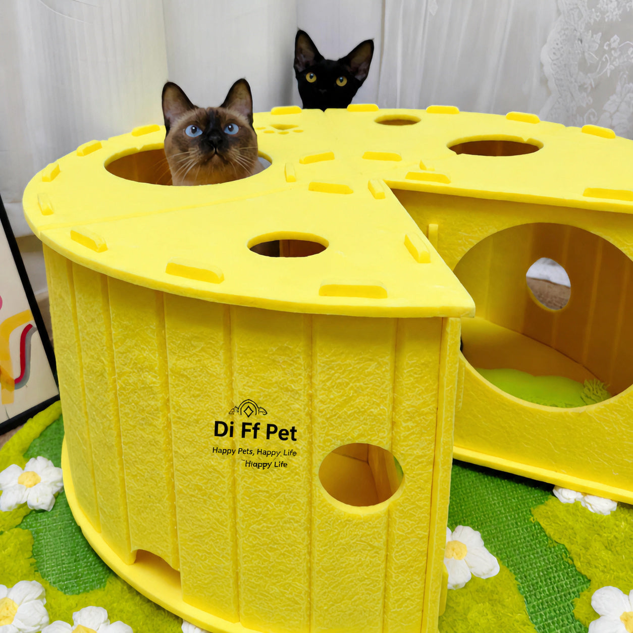 Felt Cat Tunnel Hideout