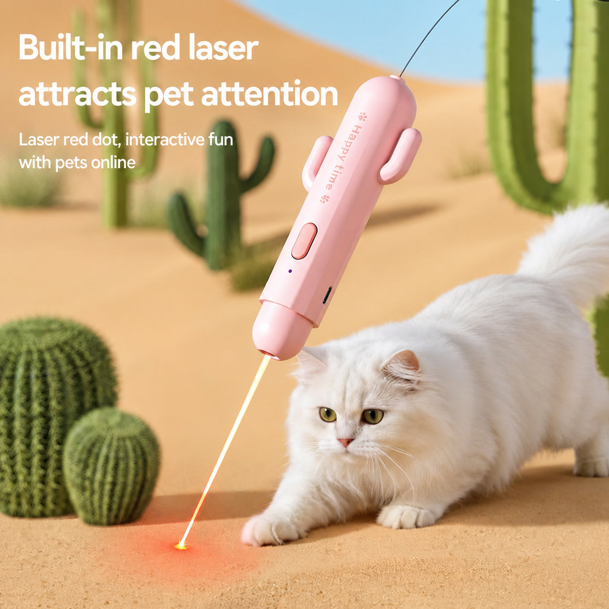Cactus Smart Cat Teaser