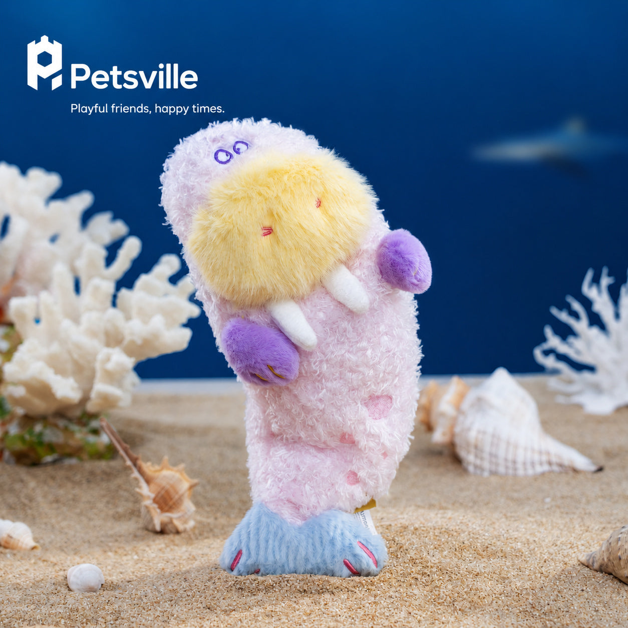 Rechargeable Wiggling Ocean Dog Toy