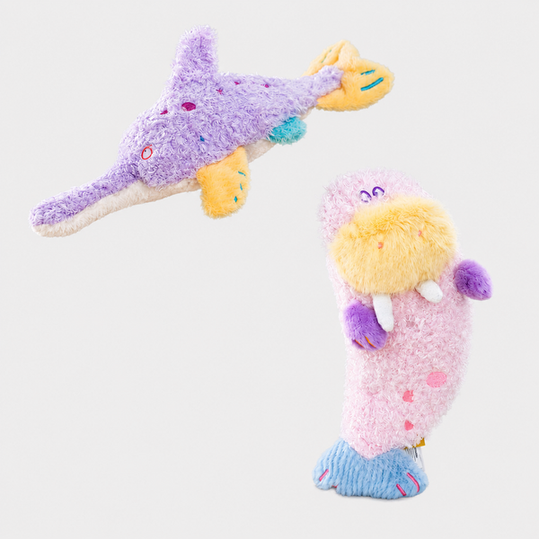Rechargeable Wiggling Ocean Dog Toy