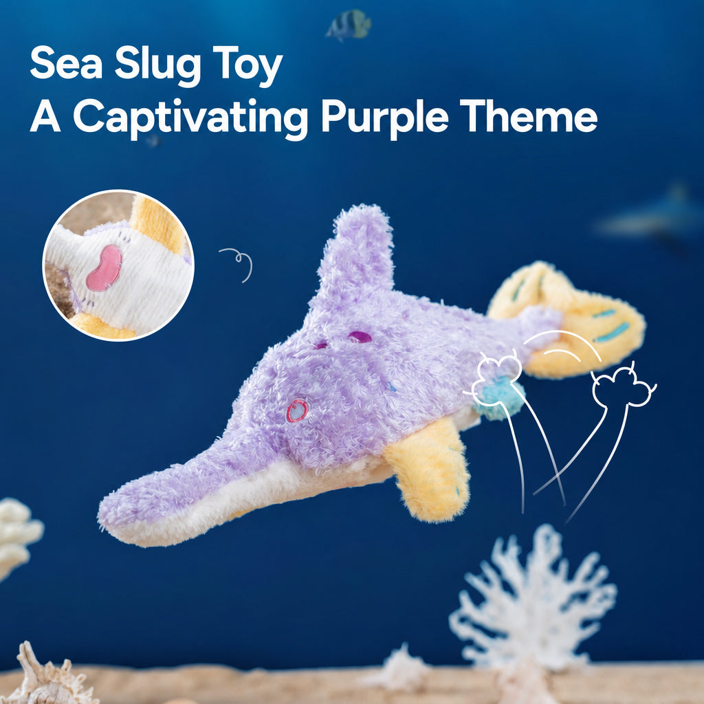 Rechargeable Wiggling Ocean Dog Toy