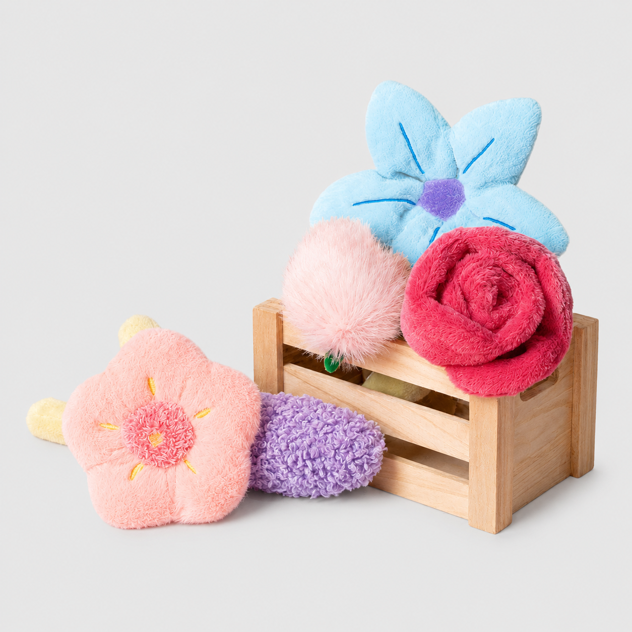 Blooming Bouquet Squeaky Plush