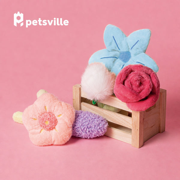 Blooming Bouquet Squeaky Plush