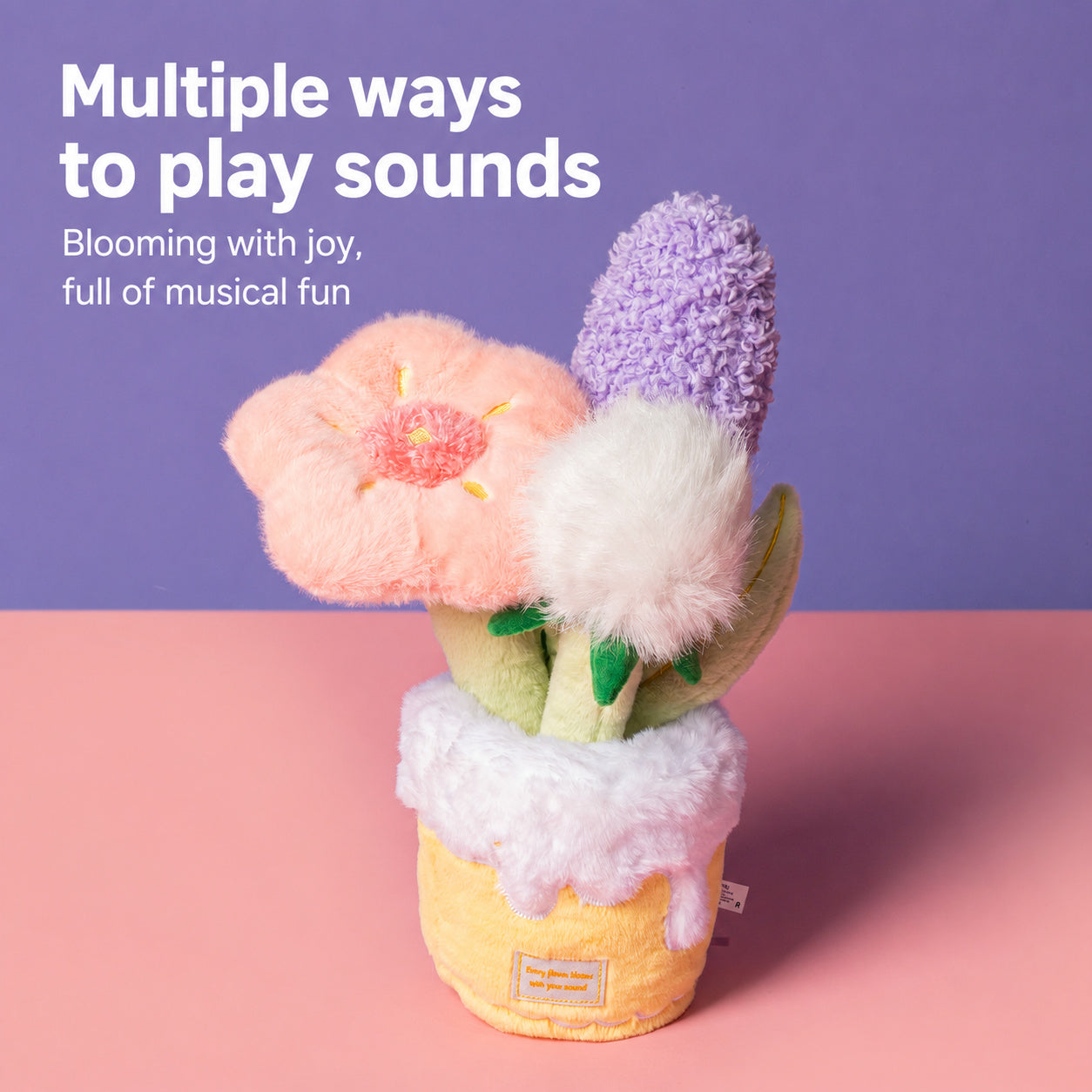 Blooming Bouquet Squeaky Plush