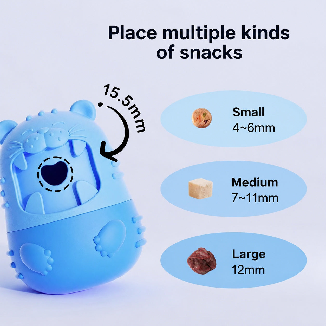 Wobble Treat Puzzle Dispenser