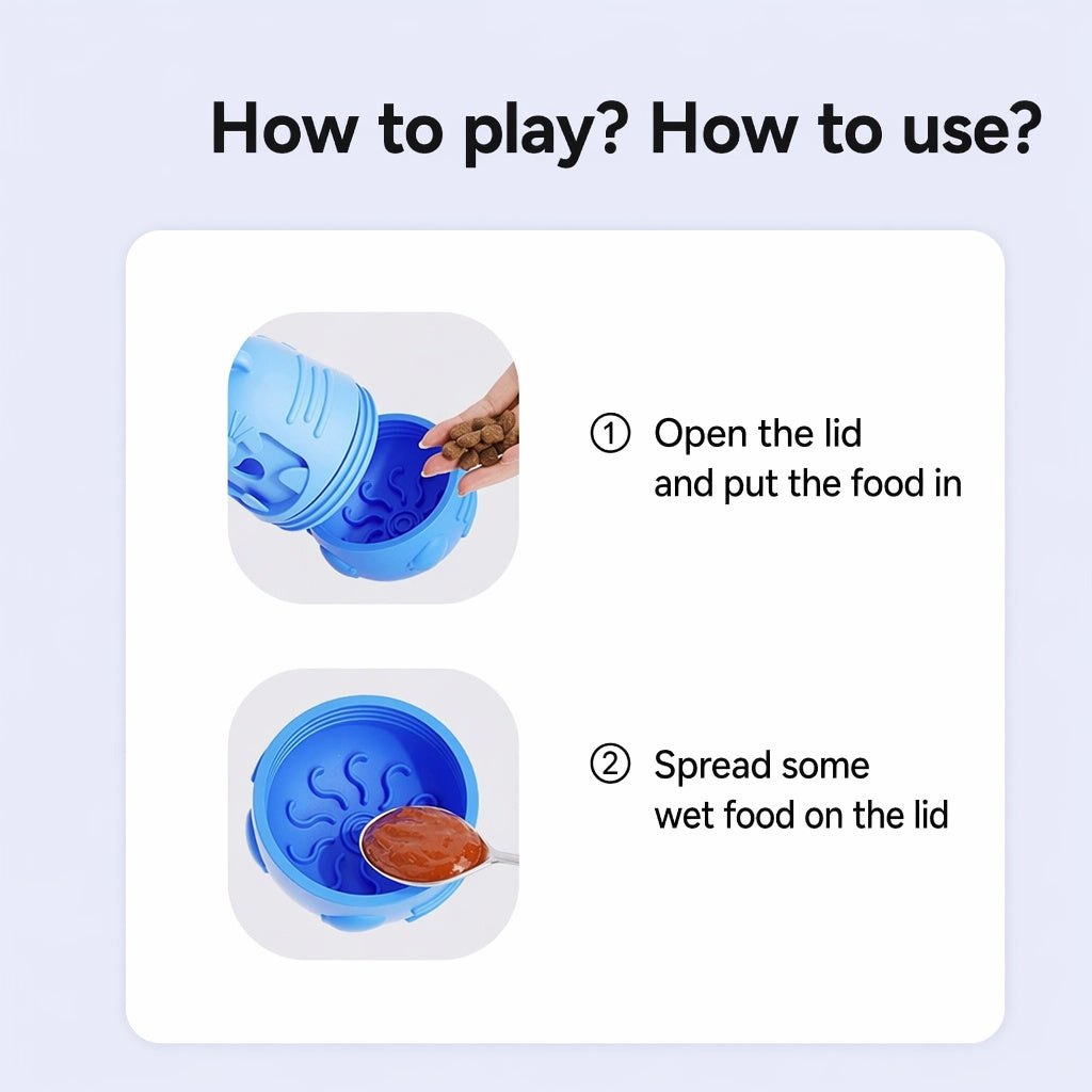 Wobble Treat Puzzle Dispenser