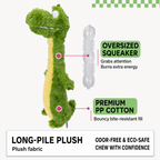Long-Neck Croc Tug Toy