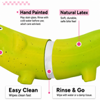 Latex Banana Squeaker Toy