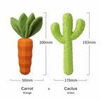 Crinkly Carrot Dog Chew