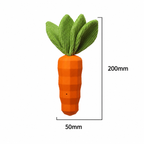 Crinkly Carrot Dog Chew