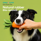 Crinkly Carrot Dog Chew