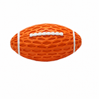 Natural Rubber Squeaky Football