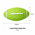 Natural Rubber Squeaky Football