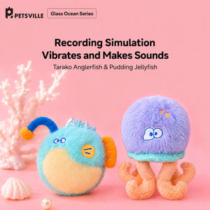 Ocean Plush Talking Dog Toy