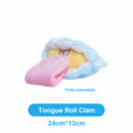 Squeaky Plush Shell Dog Toy