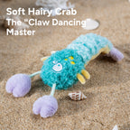 Squeaky Plush Shell Dog Toy