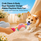 Ocean Plush Squeak Tug Toy