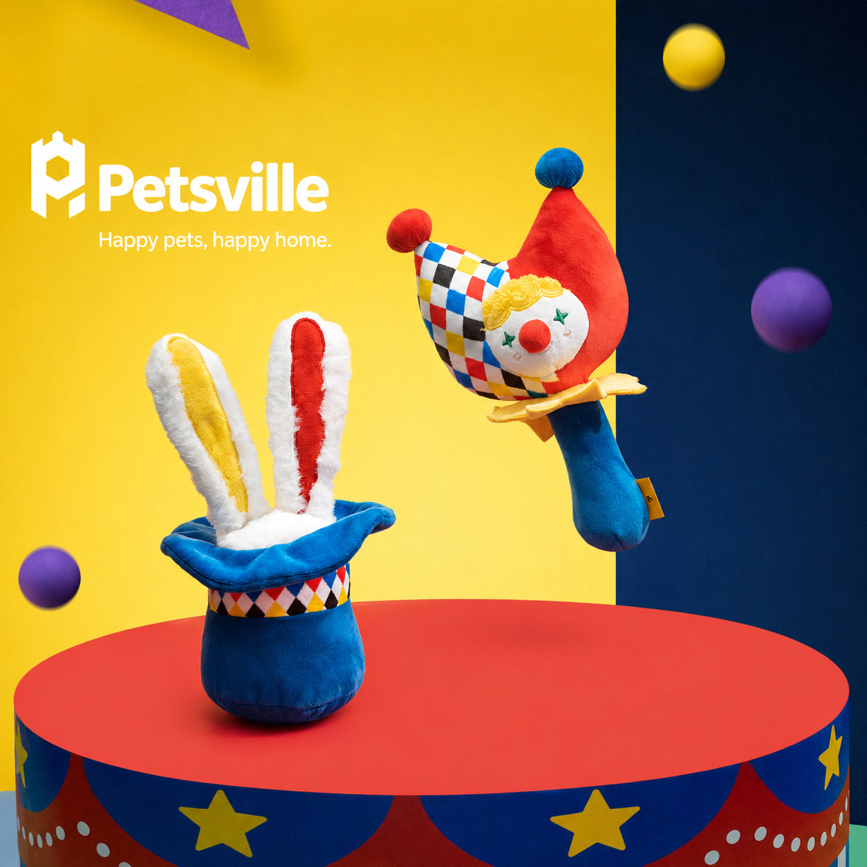 Circus Jester Squeak Duo