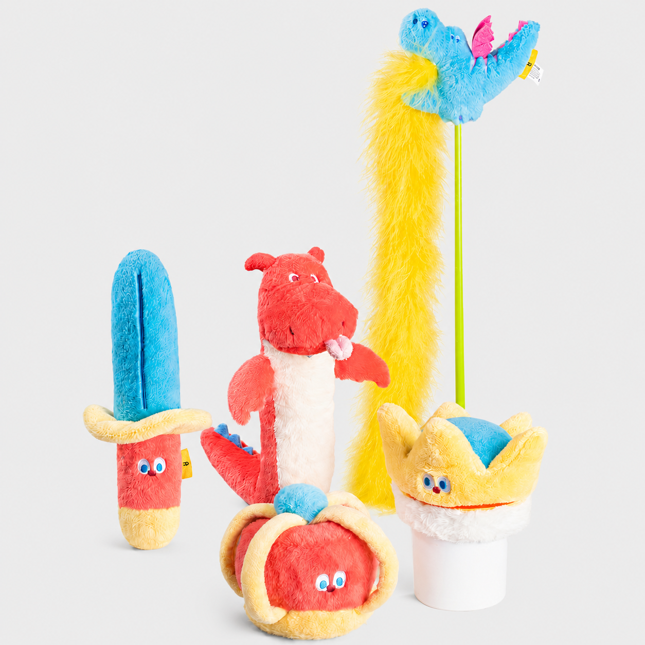 Dragon Squeaky Plush Toy